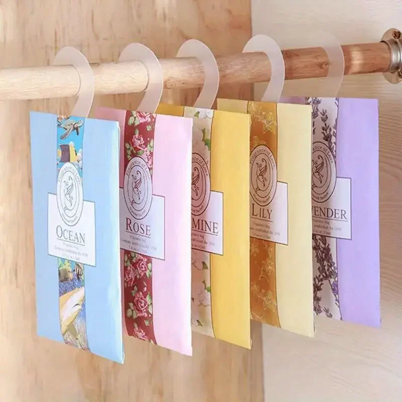 Home Fragrance Sachet - 5/6 Uds olor incienso colgante decoración