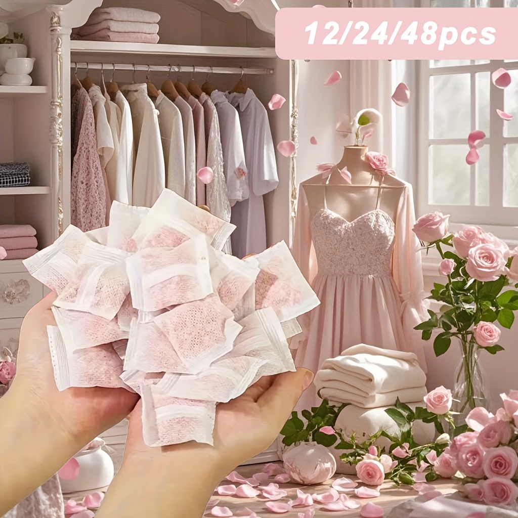 Home Fragrance Sachet - 12/24/48 bolsitas perfumadas para armario, desodorante