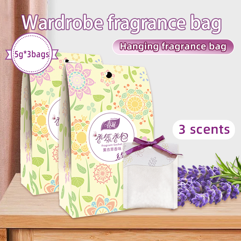 Home Fragrance Sachet - Bolsitas Aromáticas Naturales para Colgar, Bolsitas