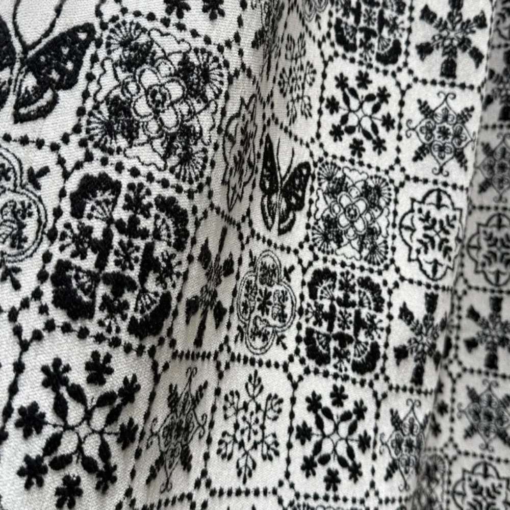 Home Fragrance French - Nuevas cortinas opacas de algodón Retro