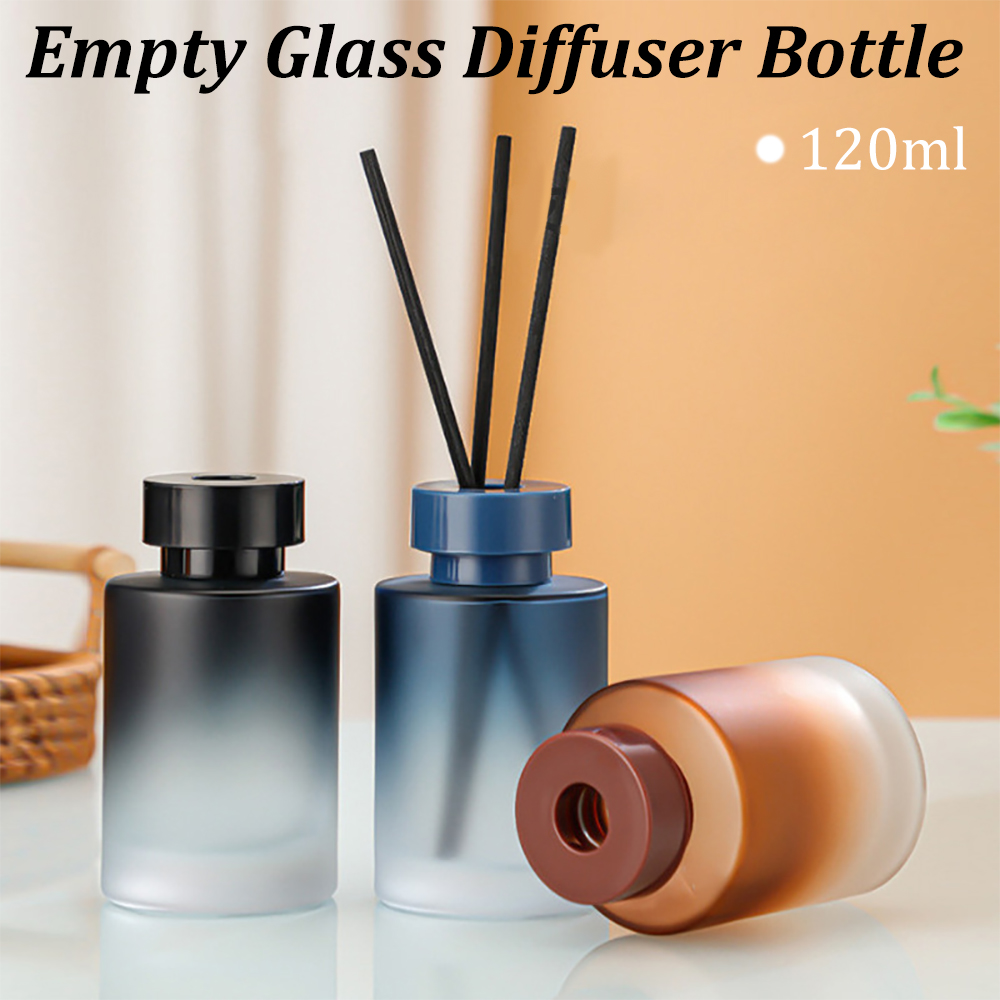 Home Fragrance Jar - Botella difusora de vidrio vacía de