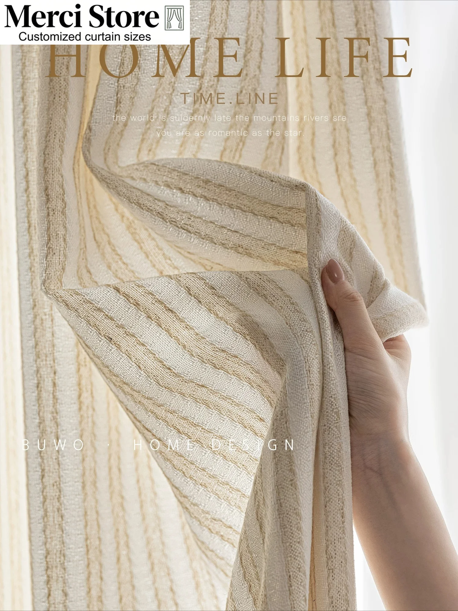 Cortinas de lino con aroma a a - Home Fragrance French reseña y precio