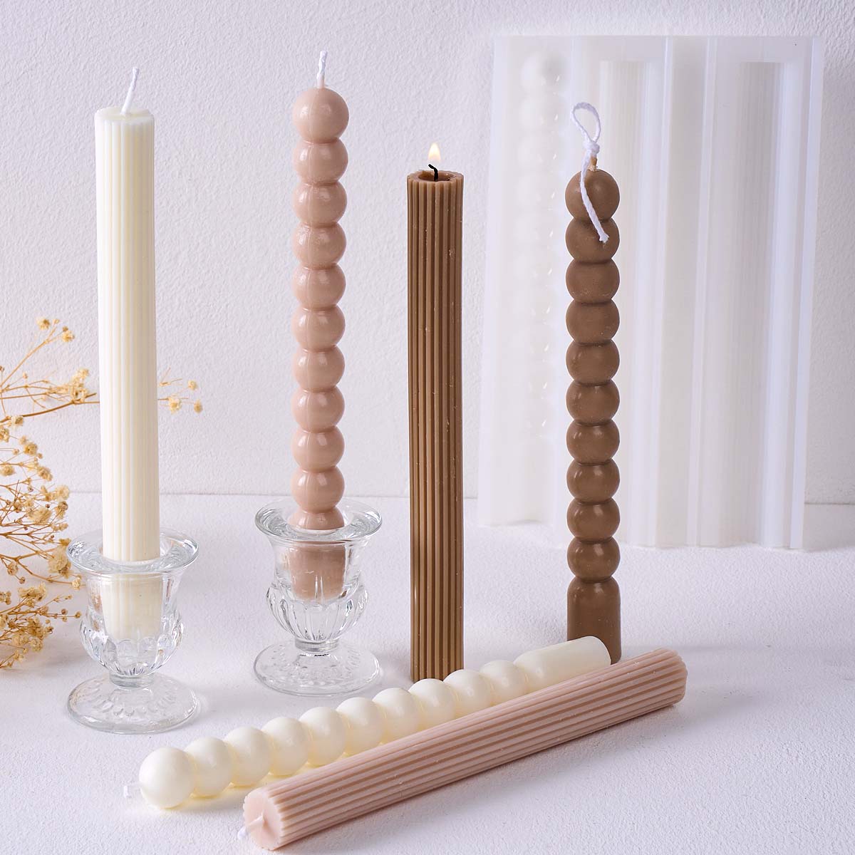 Molde de silicona 3D para vela - Home Fragrance Rituals reseña y precio