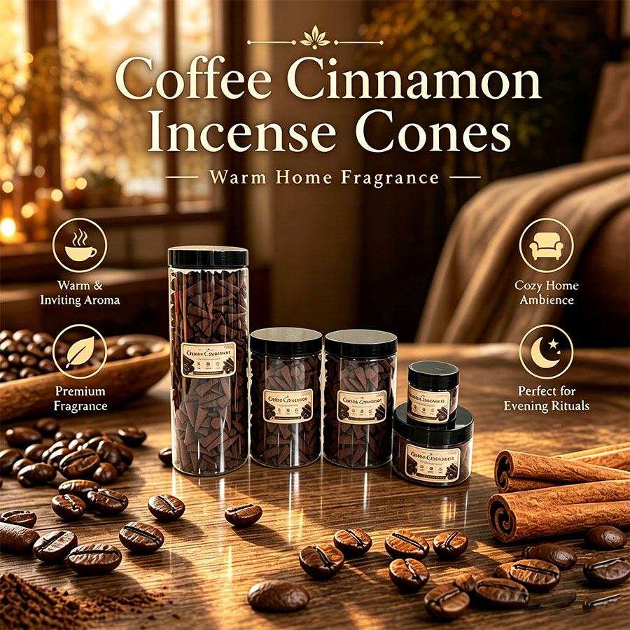 Conos de incienso premium con  - Home Fragrance Jar reseña y precio