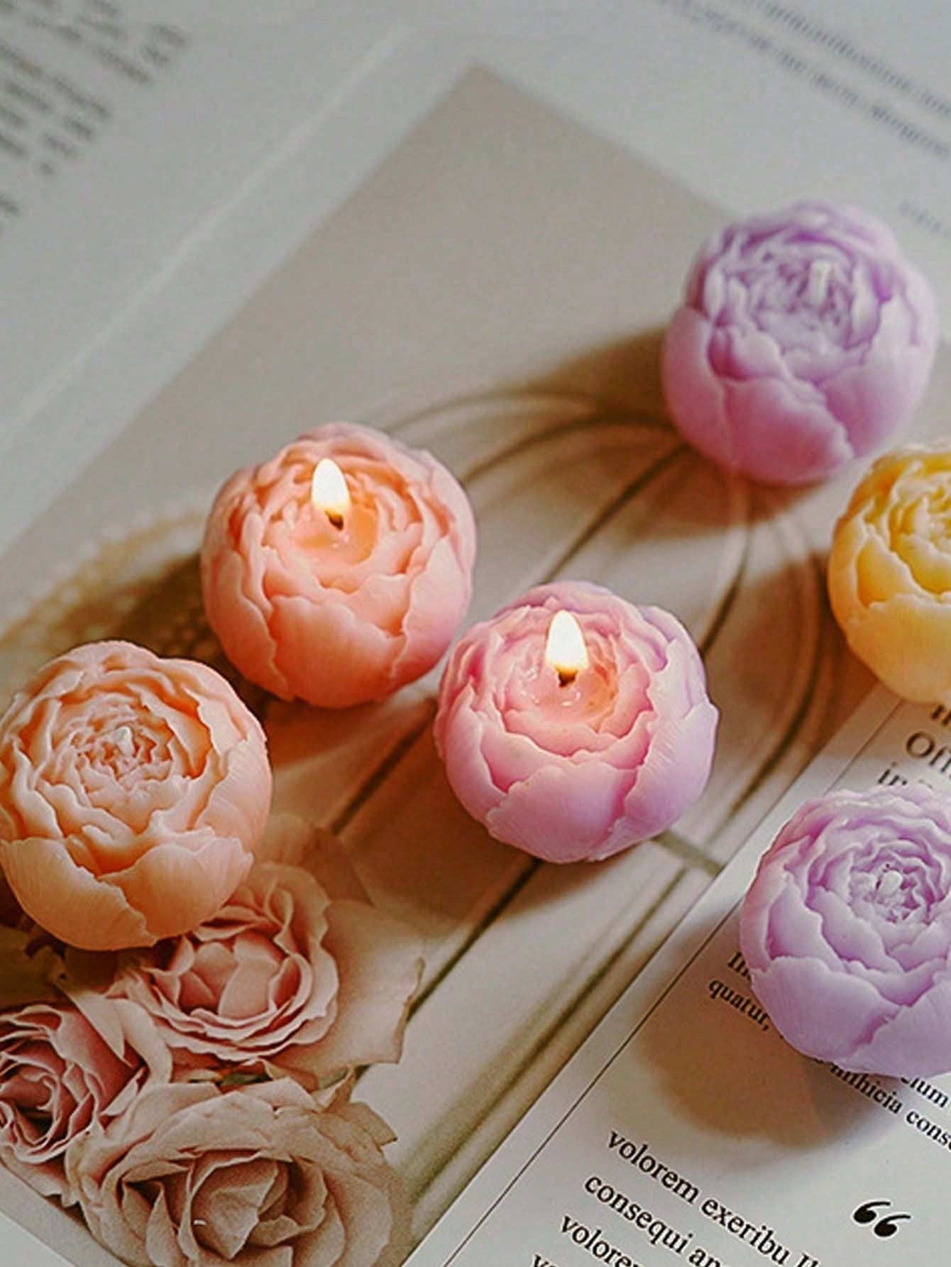 Juego de 4 Velas Aromáticas He - Home Fragrance Homemade reseña y precio