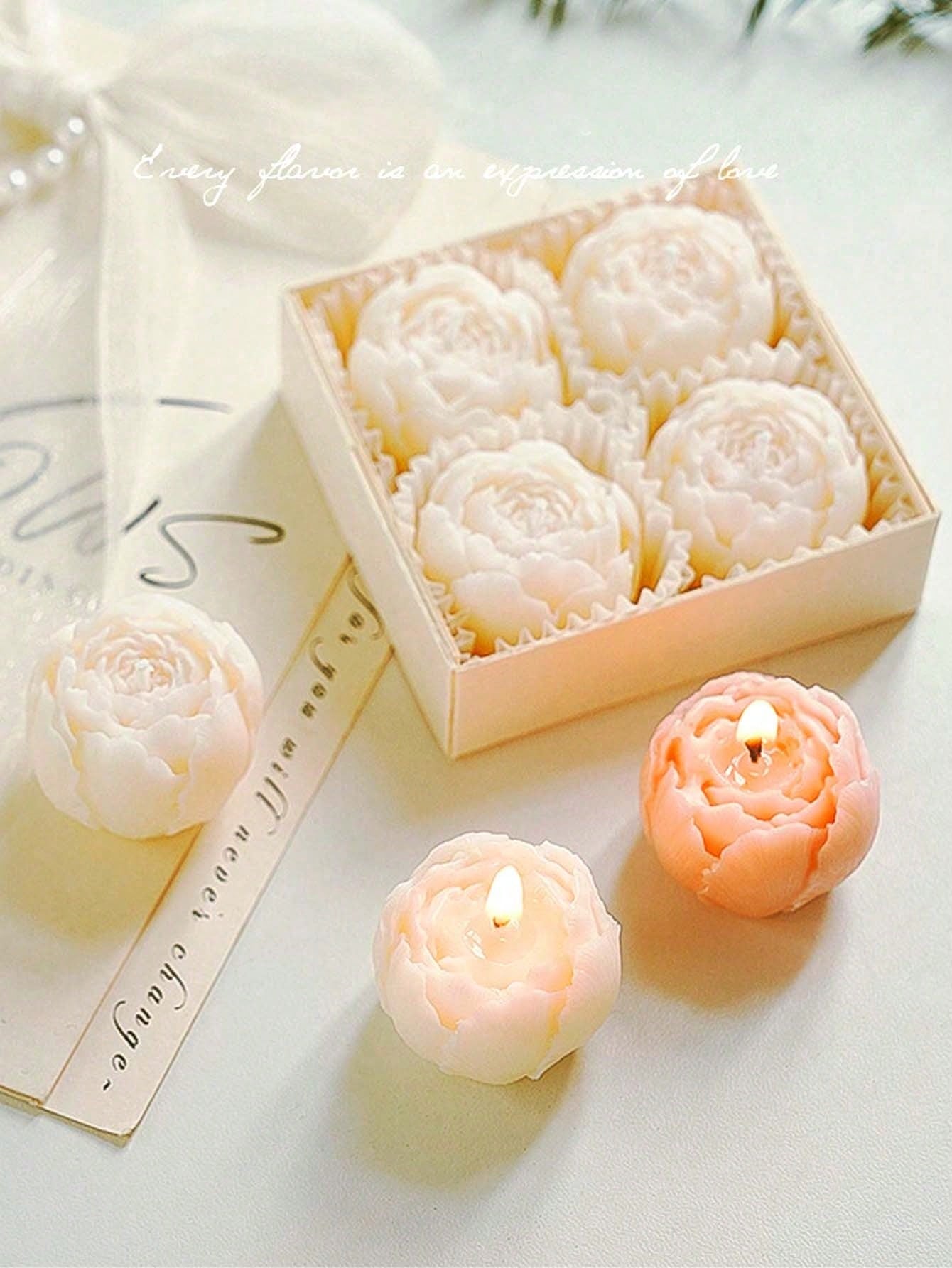 Juego de 4 Velas Aromáticas He - Home Fragrance Homemade reseña y precio