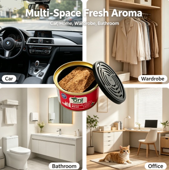 Ambientador Sólido para Auto d - Home Fragrance Logo reseña y precio
