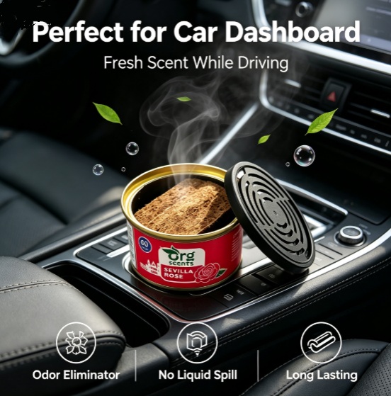 Ambientador Sólido para Auto d - Home Fragrance Logo reseña y precio