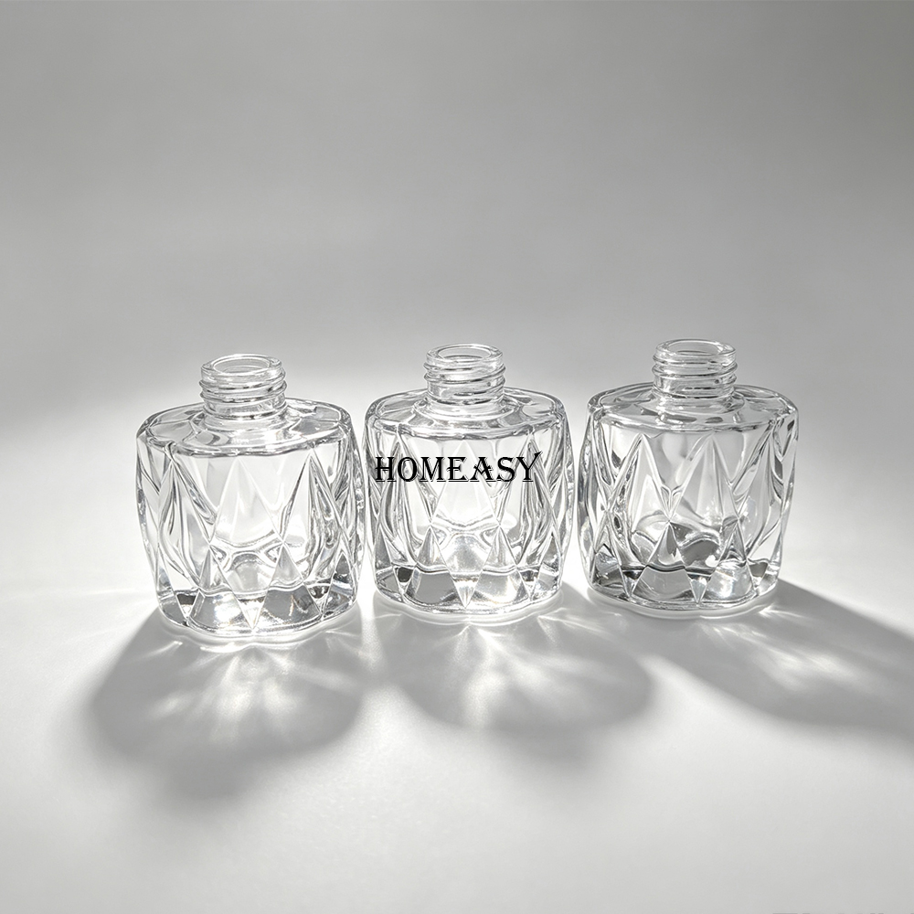 3 botellas de vidrio transpare - Home Fragrance Jar reseña y precio