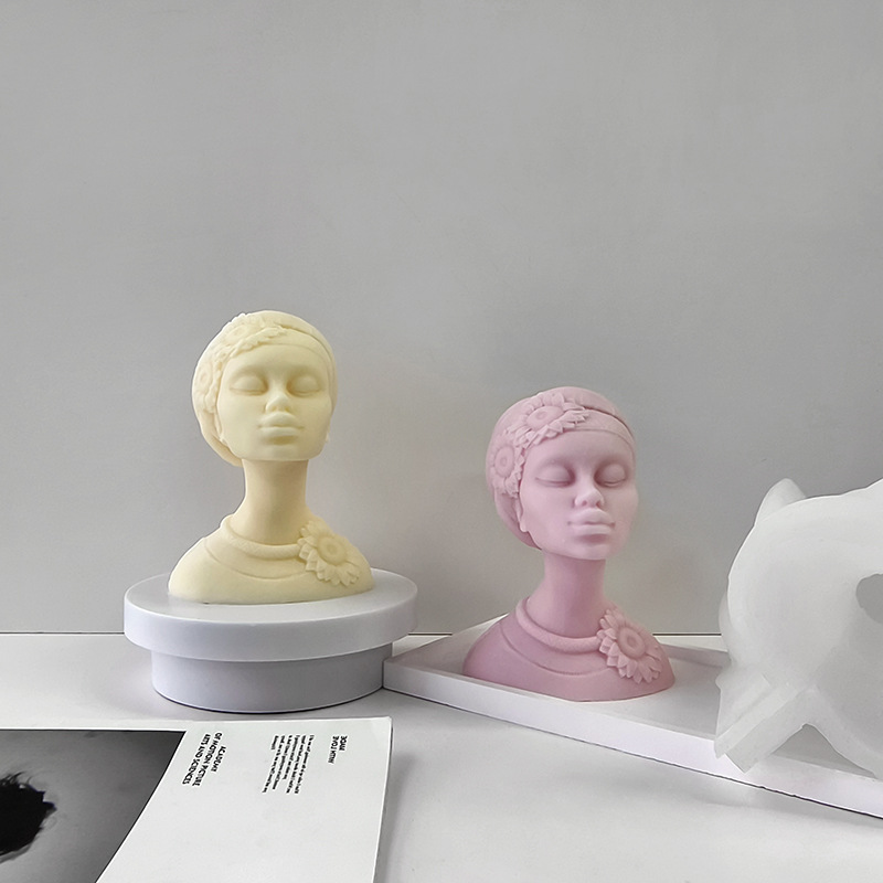 Molde de silicona 3D para niña - Home Fragrance Rituals reseña y precio