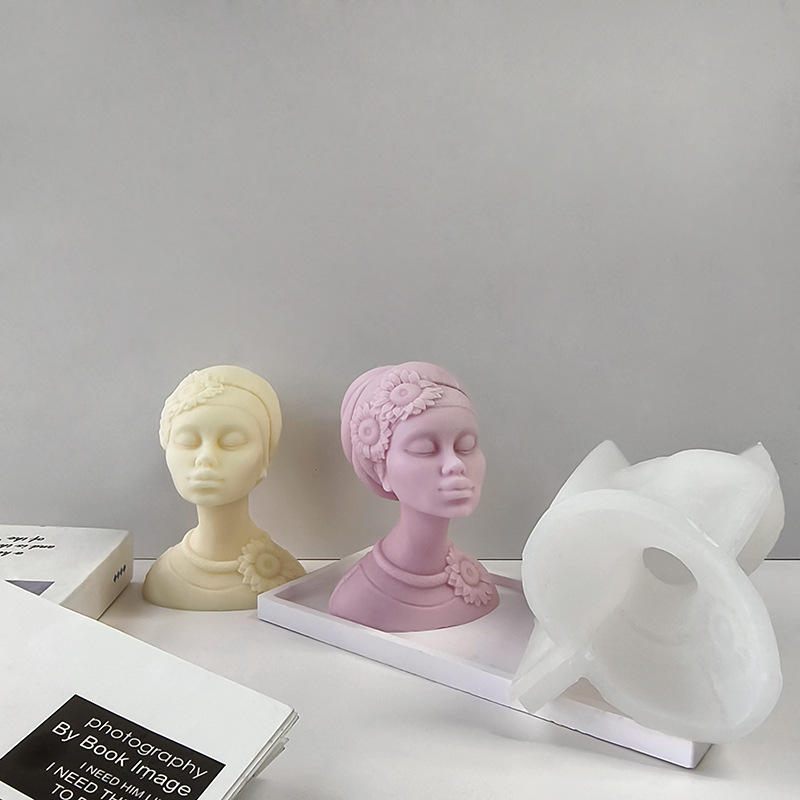 Molde de silicona 3D para niña - Home Fragrance Rituals reseña y precio