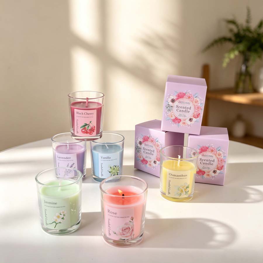 Set de Regalo de Velas Aromáti - Home Fragrance Jar reseña y precio