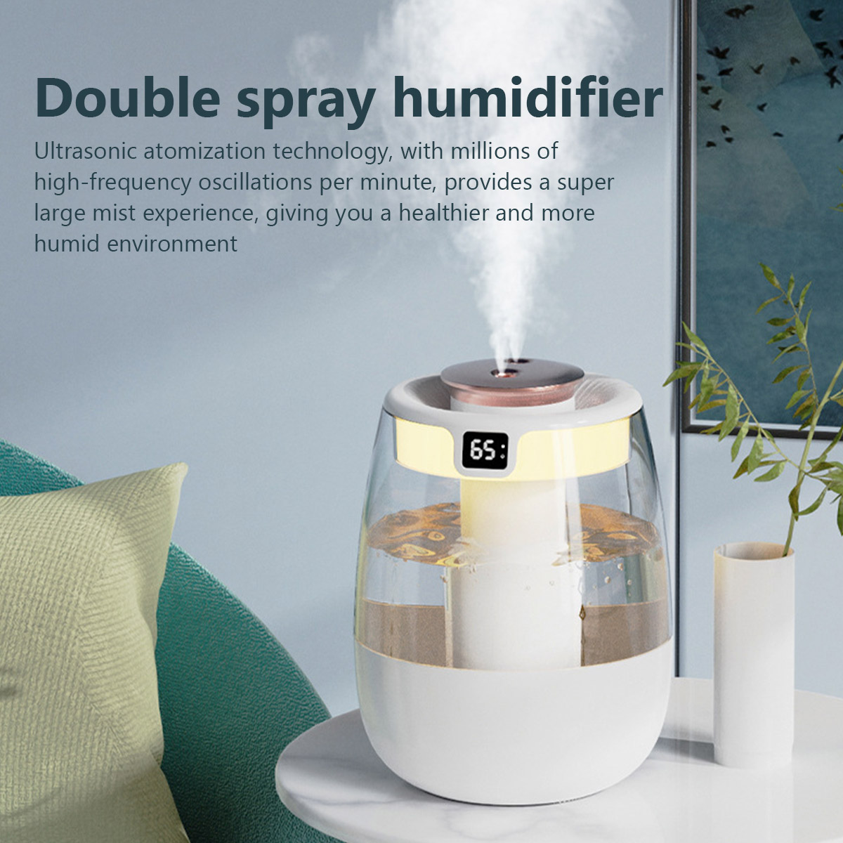 Humidificador de aire de 1,3 L - Home Fragrance Mist reseña y precio