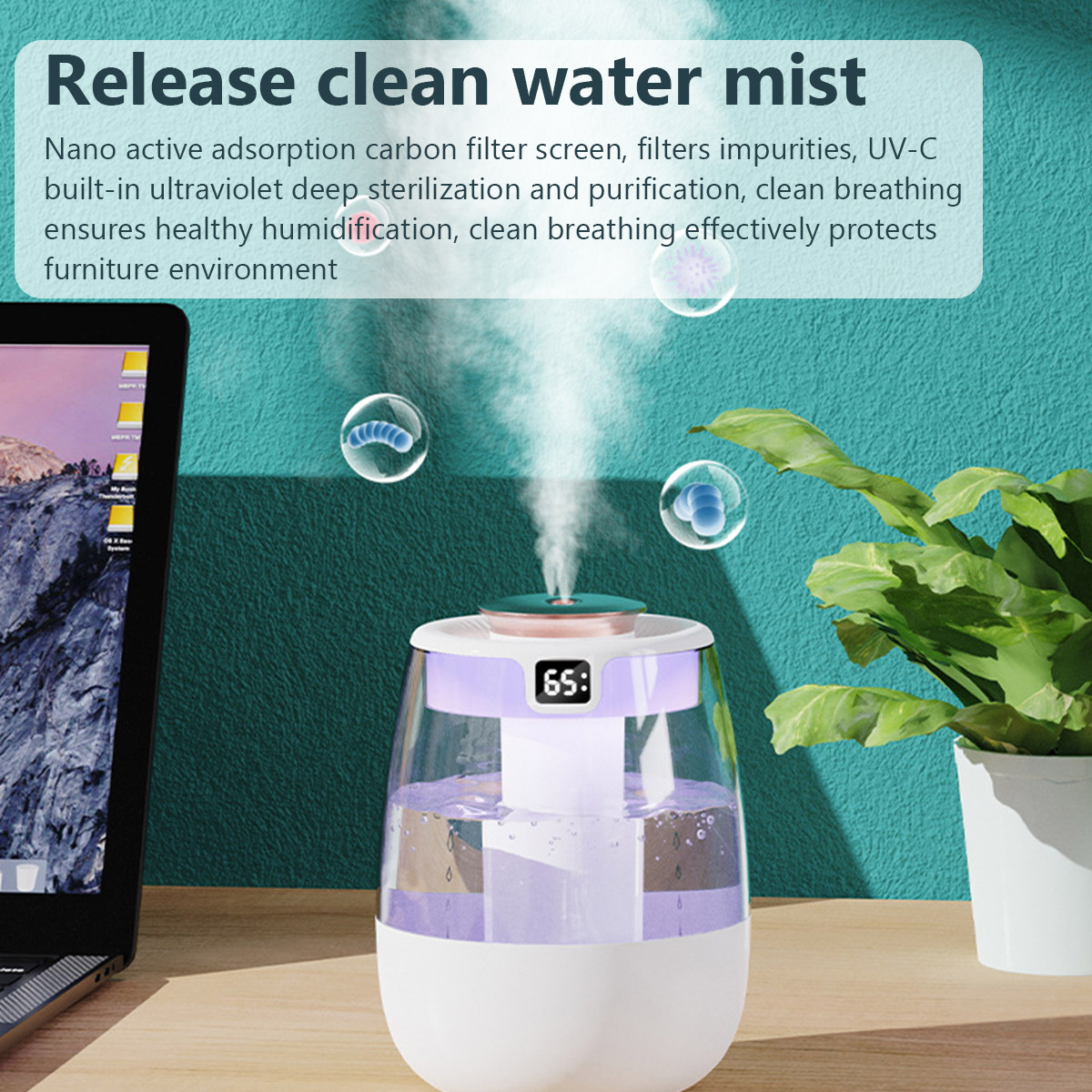 Humidificador de aire de 1,3 L - Home Fragrance Mist reseña y precio